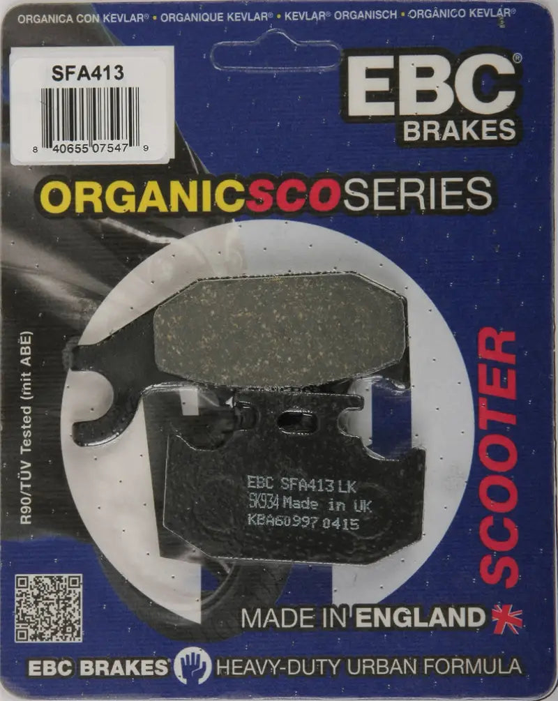 SFA413 Brake Pads Sfa413 Organic