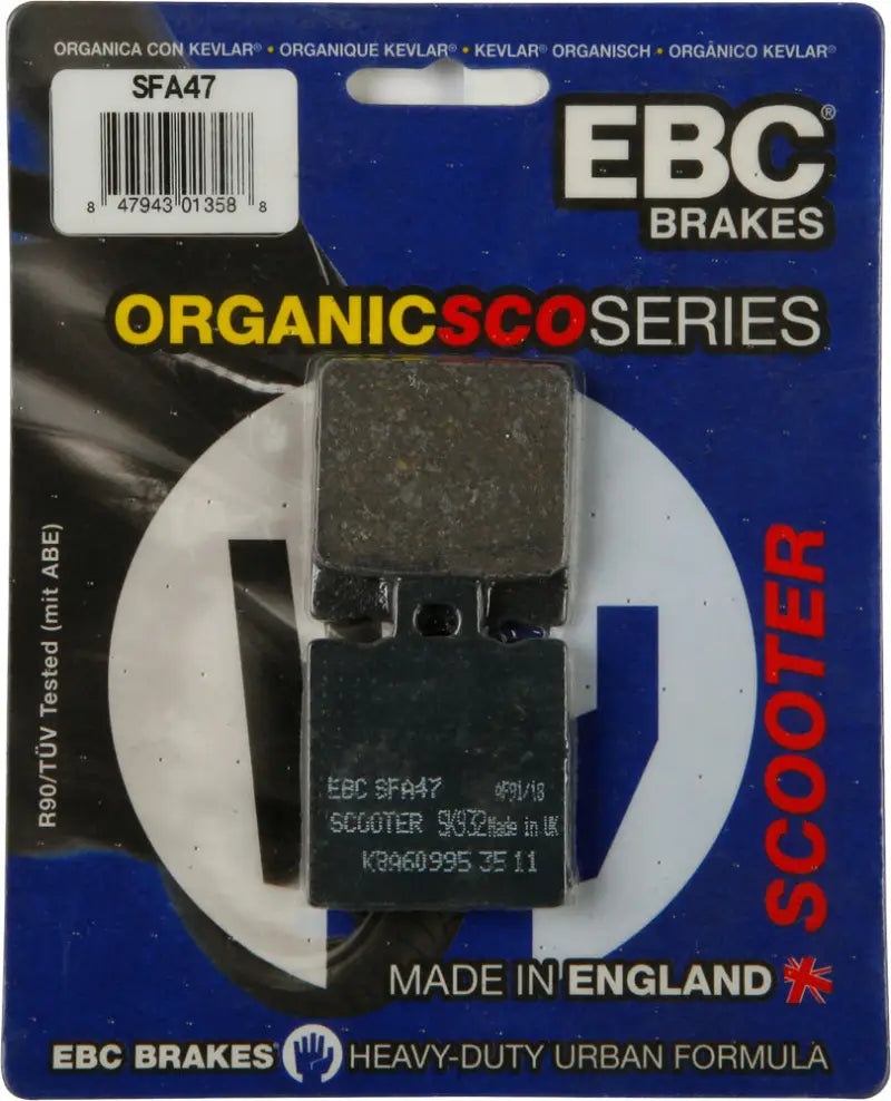 SFA47 Brake Pads Sfa47 Organic