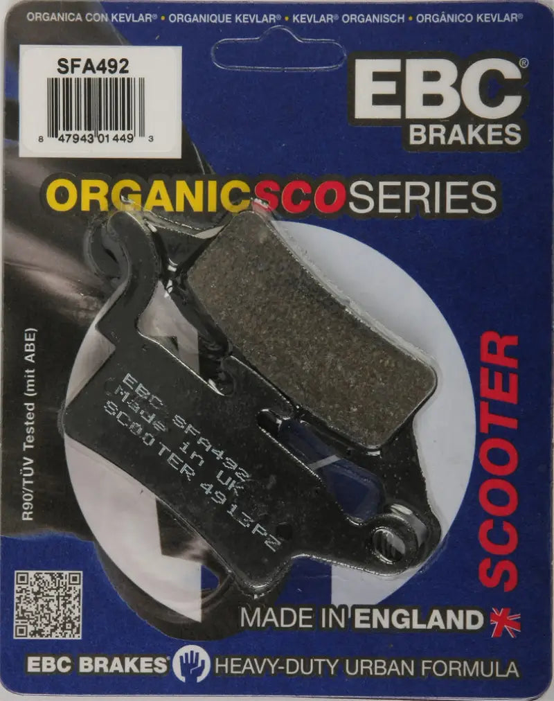 SFA492 Brake Pads Sfa492 Organic