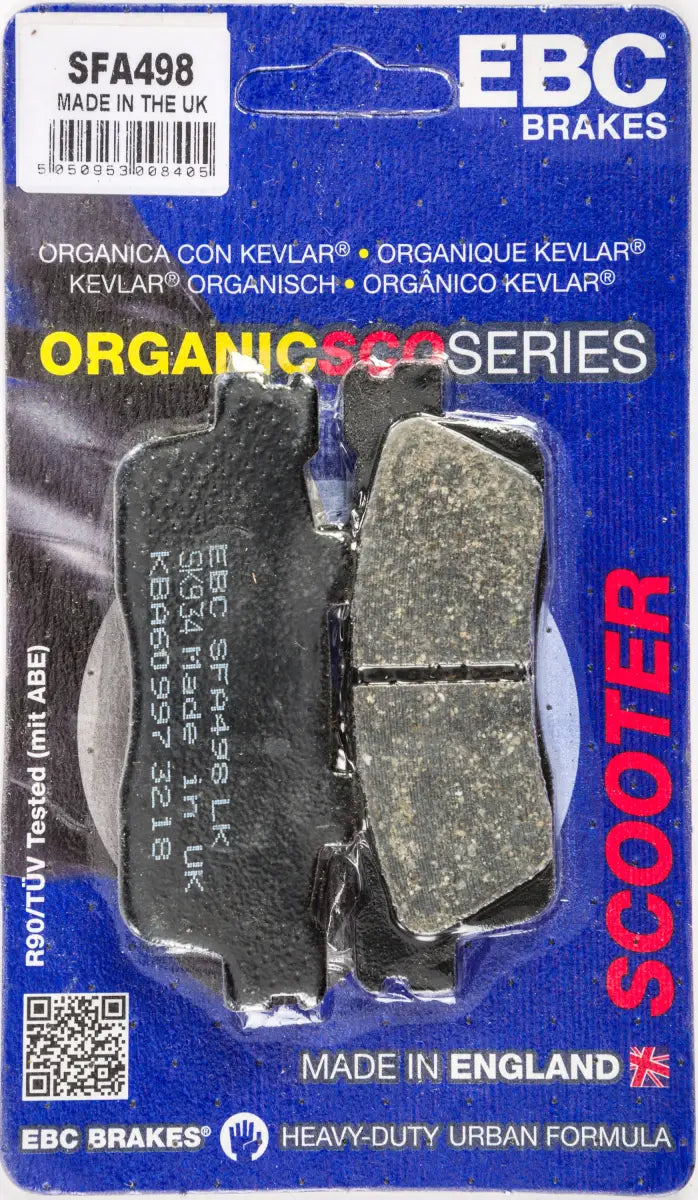 SFA498 Brake Pads Sfa498 Organic