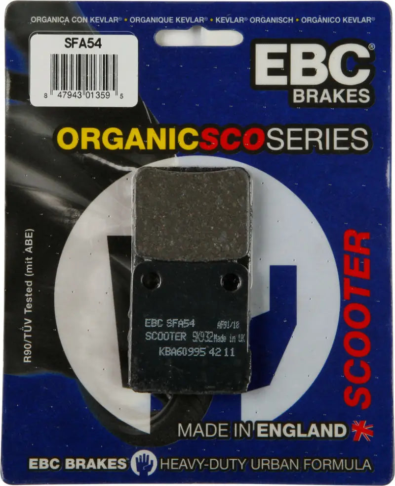 SFA54 Brake Pads Sfa54 Organic