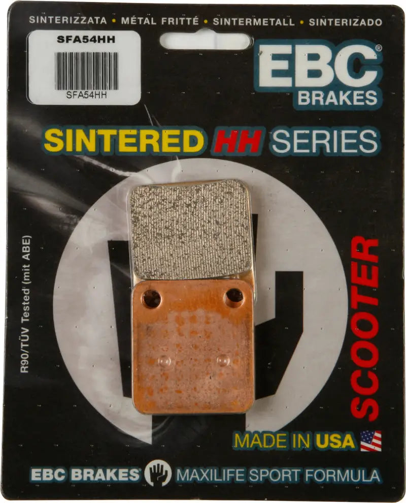 EBC SFA54HH Brake Pads Double H Sintered for scooters delivering top-notch stopping power