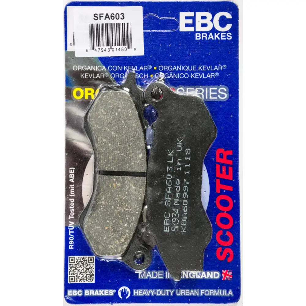 SFA603 Brake Pads Sfa603 Organic