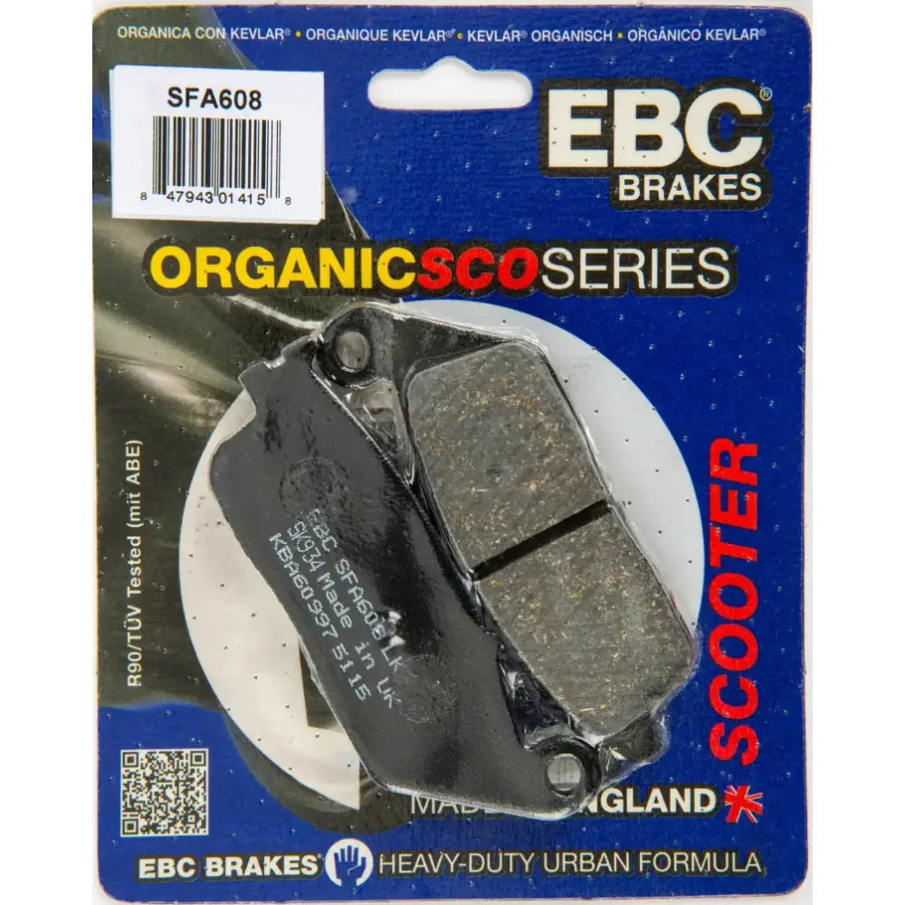 SFA608 Brake Pads Sfa608 Organic