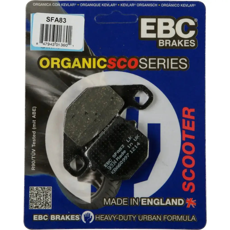 SFA83 Brake Pads Sfa83 Organic