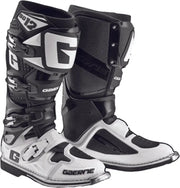 GAERNE Sg 12 Boots Black/White Sz 07 for Powersports