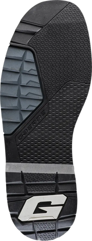 Sg 22 Boot Sole Pair Black/Grey Sz 10 - Powersports