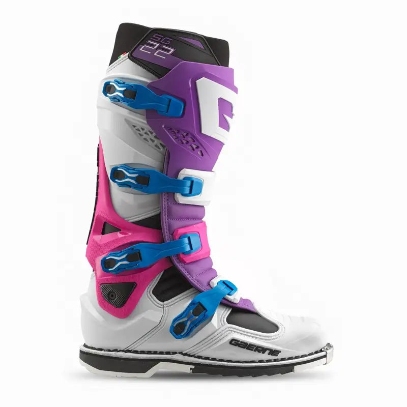 Sg 22 Boots Le Purple/White/Rhodamine 12 - RV and Auto Parts