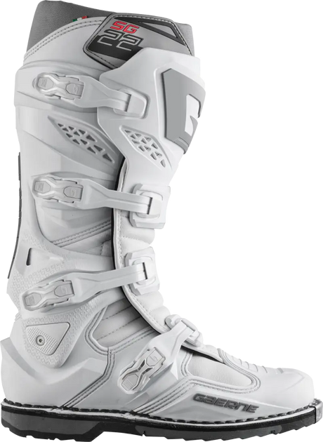 GAERNE Sg 22 Boots White Sz 08 for Powersports