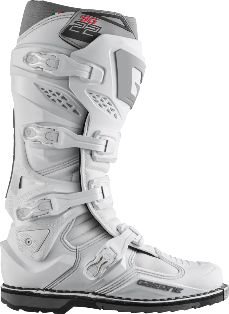 GAERNE Sg 22 Boots White Sz 12 for Powersports