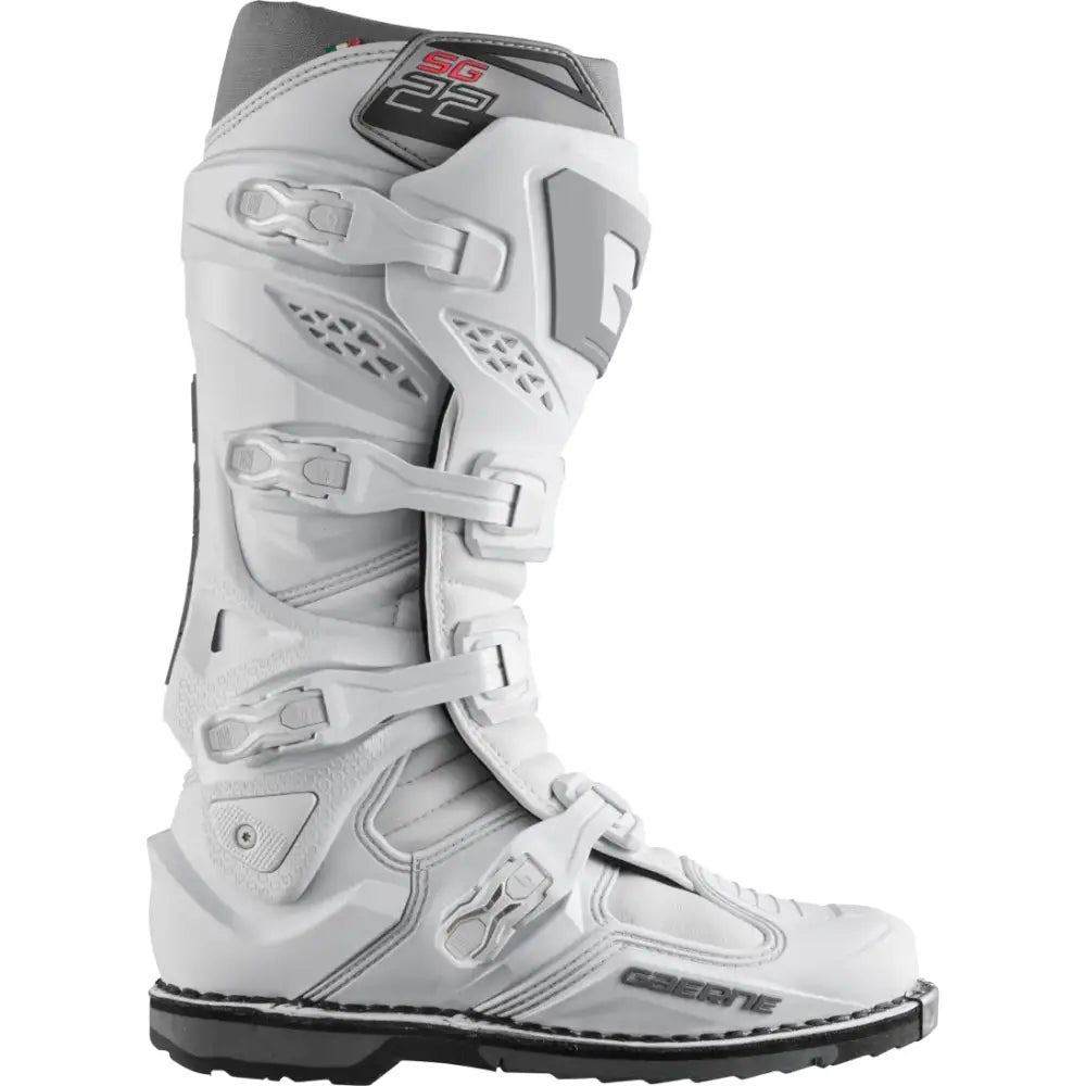 GAERNE Sg 22 Boots White Sz 13 for Powersports