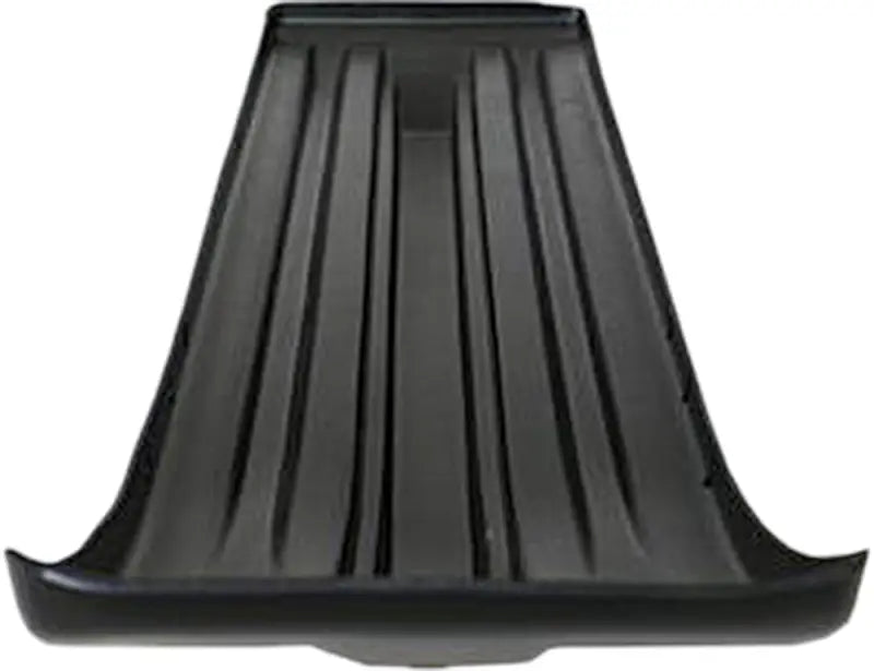 Black plastic car floor mat with ribbed surface for SG100-BK Ski Guard Protectors