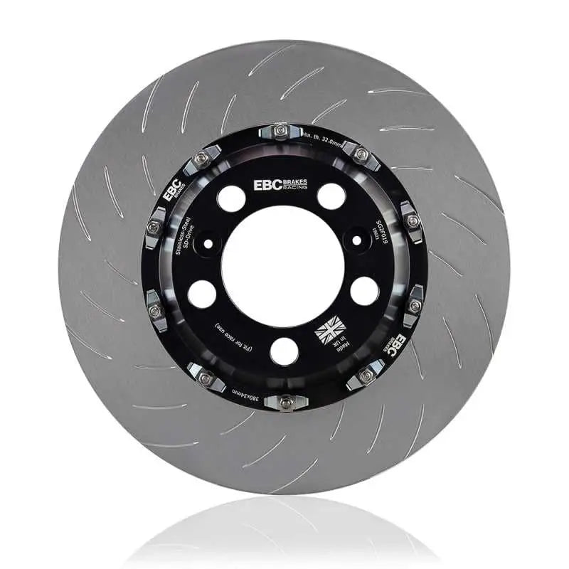 EBC SG2F017 EBC Racing 2015+ Dodge Challenger SRT Hellcat 2 Piece SG Racing Front Rotors