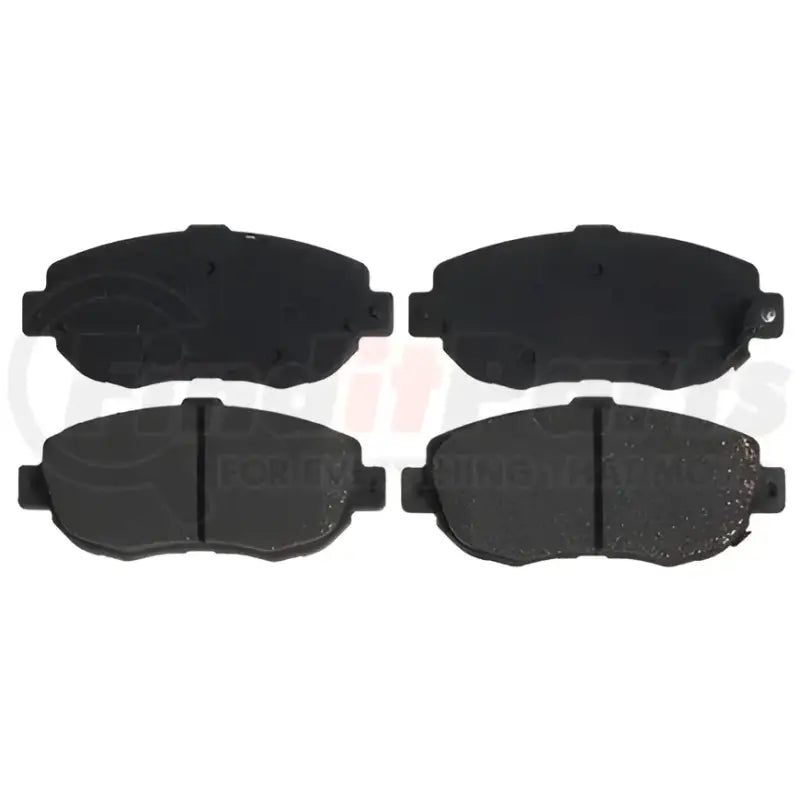 Four black brake pads from SGD619C R/M Brake Pad Set for disc brake replacement