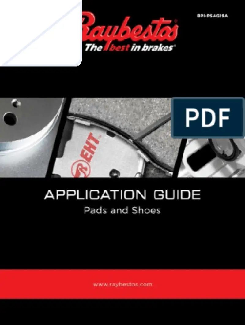 Raybestos application guide for SGD935M R/M Brakes disc brake pad replacement