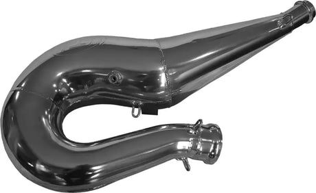 Shiny metal exhaust pipe for Sgl Pipe Polaris motorcycle upgrade