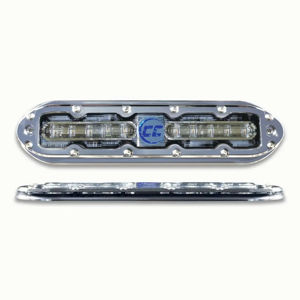 Shadow-Caste Tough Polycarbonate Lens Boat Underwater Light SCM-10-EXT-CC-20 - Scm 10 CC Ext Rgbw
