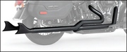 FREEDOM Sharktail Dual System Black 2.5"Odx32" `97 06 Softail for Powersports