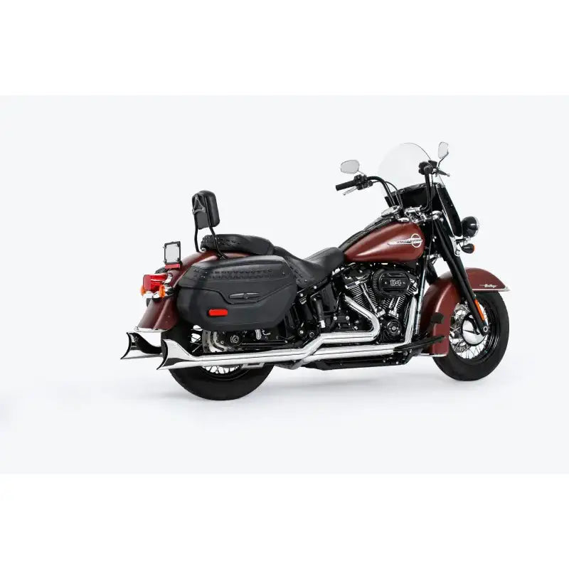 FREEDOM Sharktail Duals Chrome 33" M8 Flsl/B Fxlr Fxbb Flstc Flstn for Powersports