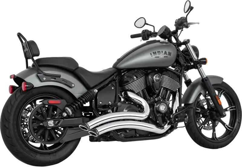 FREEDOM Sharp Curve Radius 2.5" Indian Chief Ch/Bk for Powersports