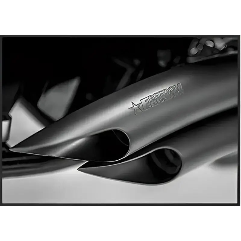 FREEDOM Sharp Curve Radius Black Scallop Cut `95 16 Flt/H for Powersports