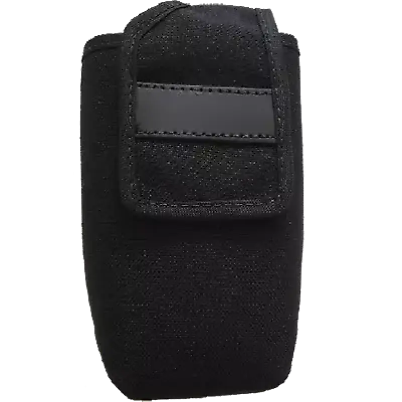 Black fabric pouch with flap for SHC-28 Standard Nylon Carrying Case for Hx870