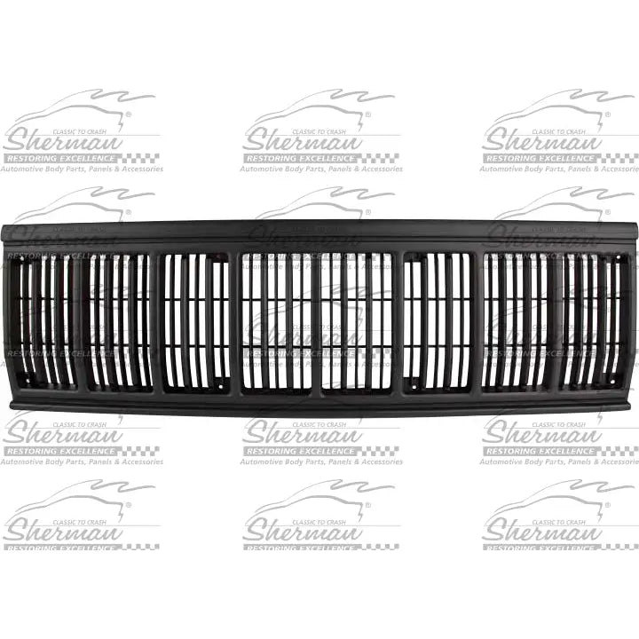 Sherman Parts 075-99-8 Black jeep cherokee 19911992 - Black Grille Assy