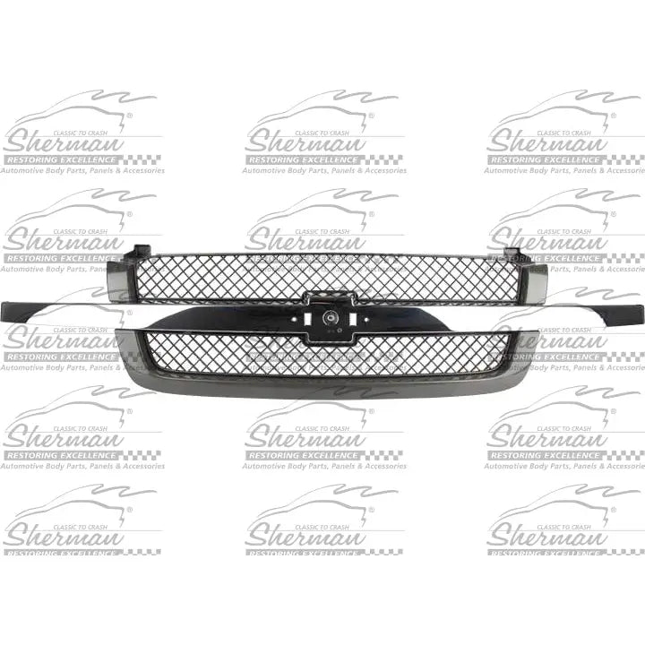 Sherman Parts 901-99-8 - Chrome Gray
