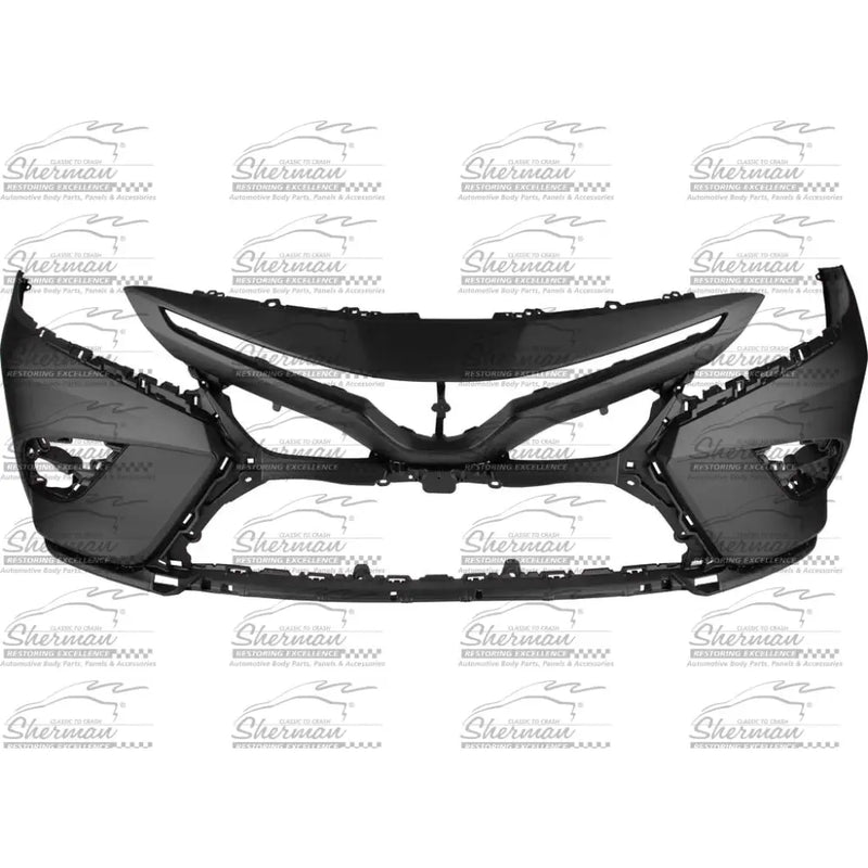 Sherman Parts TOCAMR18A-87Q-0 W/O Parking Sensors - Capa Frt Bumper Cover Hybrd