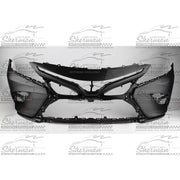 Sherman Parts TOCAMR18B-87-0 W/O Parking Sensors - Front Bumper Cover Hybrid