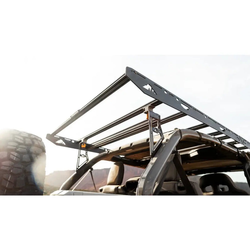 Sherpa Equip Limited Lifetime Warranty Roof Rack 172844 - Jlu Qdhd 2018-2025 Jeep Wrangler