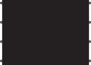 Canopy Full Wall Black 10'X10'
