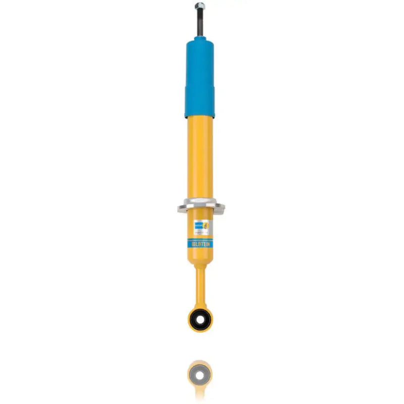 Shock Absorber Nitrogen Gas Charged; Limited Lifetime Warranty; Non Adjustable Valving; Eye Mount; With Boots; Yellow;