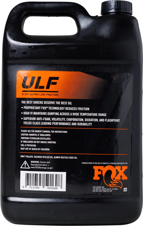 Suspension Ulf Oil 5wt 1gal - FOX