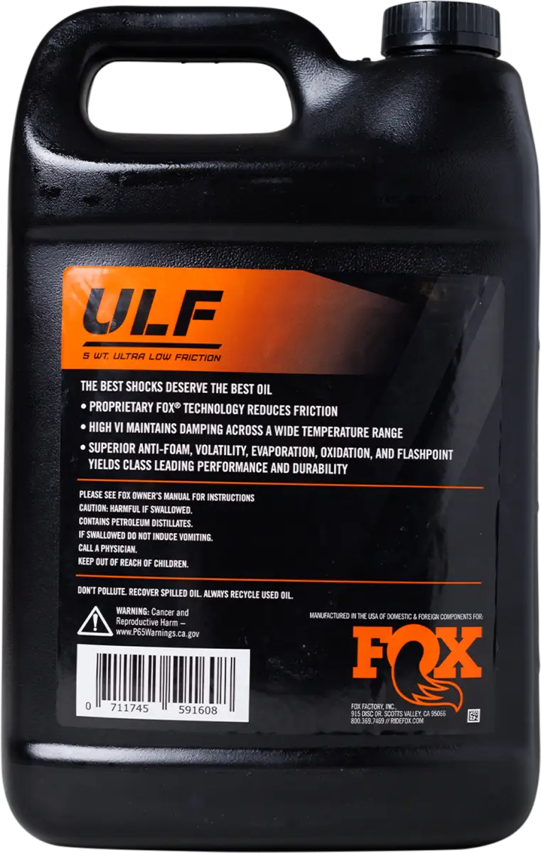 Suspension Ulf Oil 5wt 1gal - FOX