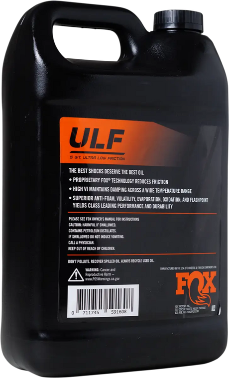 Suspension Ulf Oil 5wt 1gal - FOX