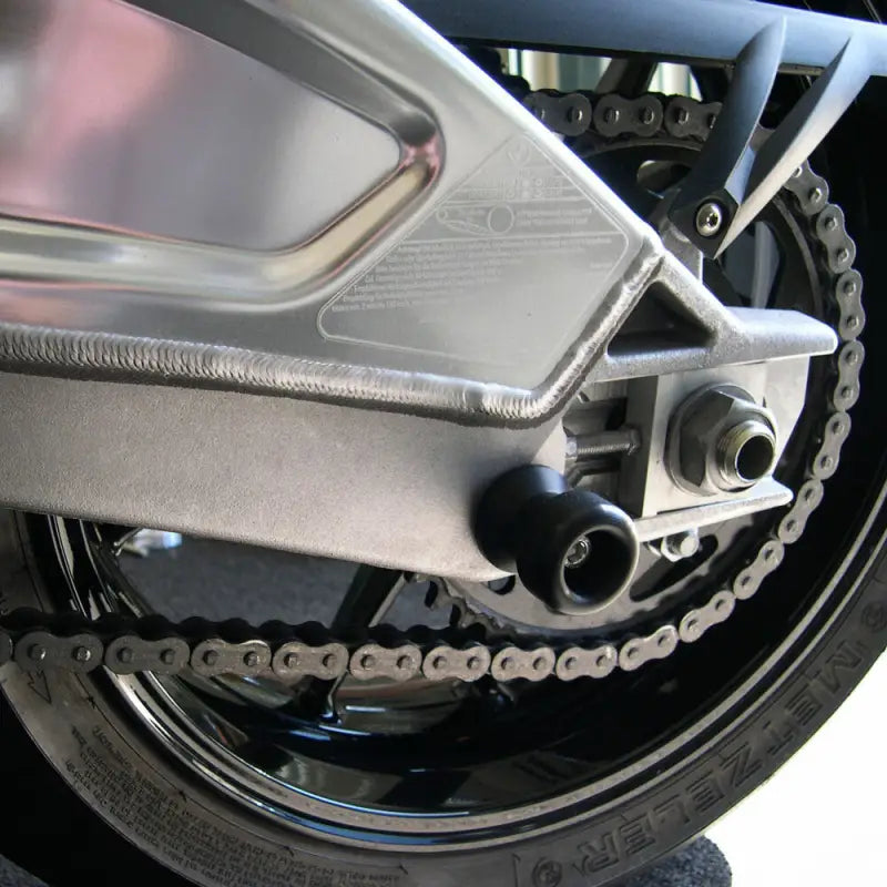 SHOGUN Swingarm Sliders Black for Powersports