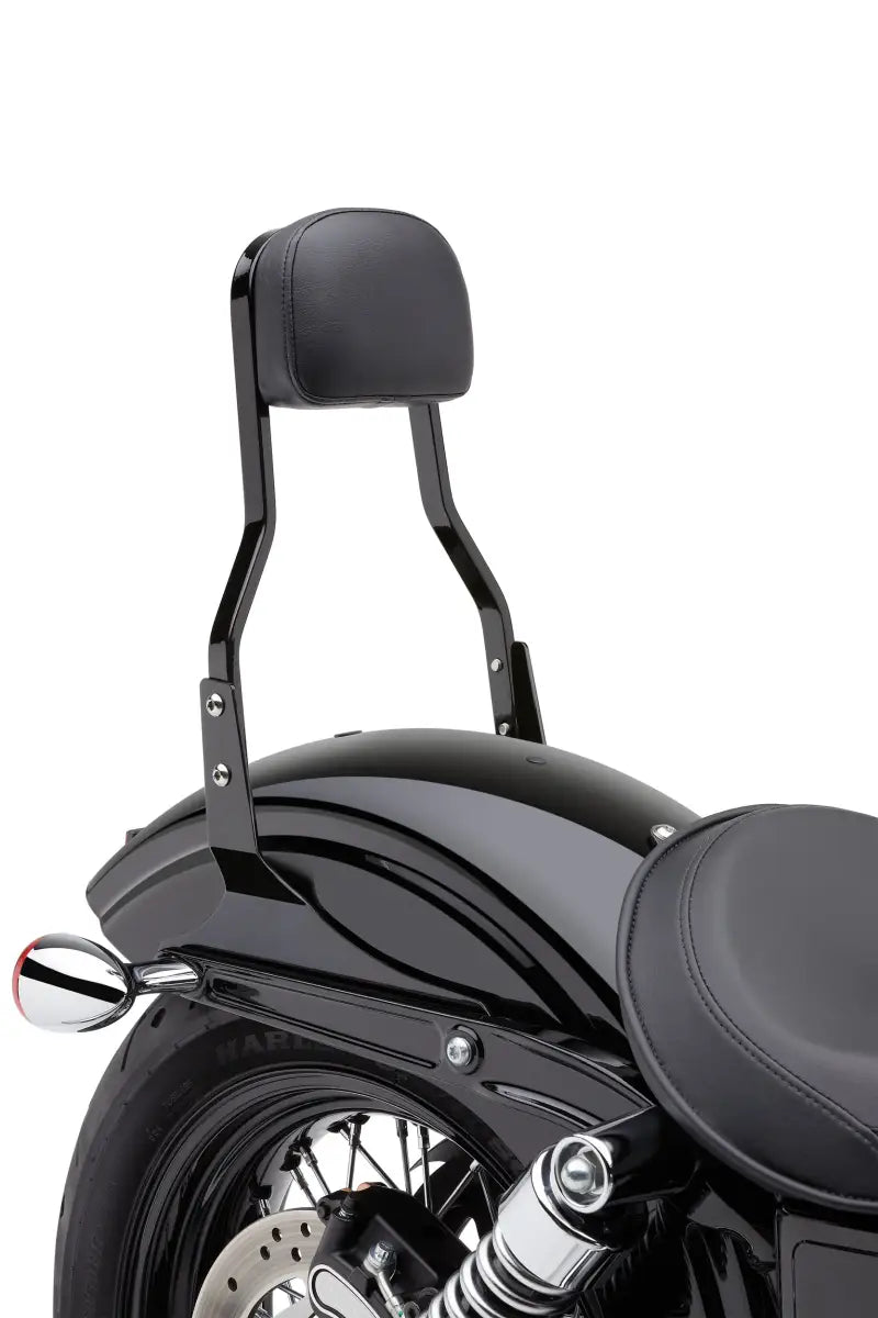 Short Sissy Bar Black Dyna 06 17 - COBRA