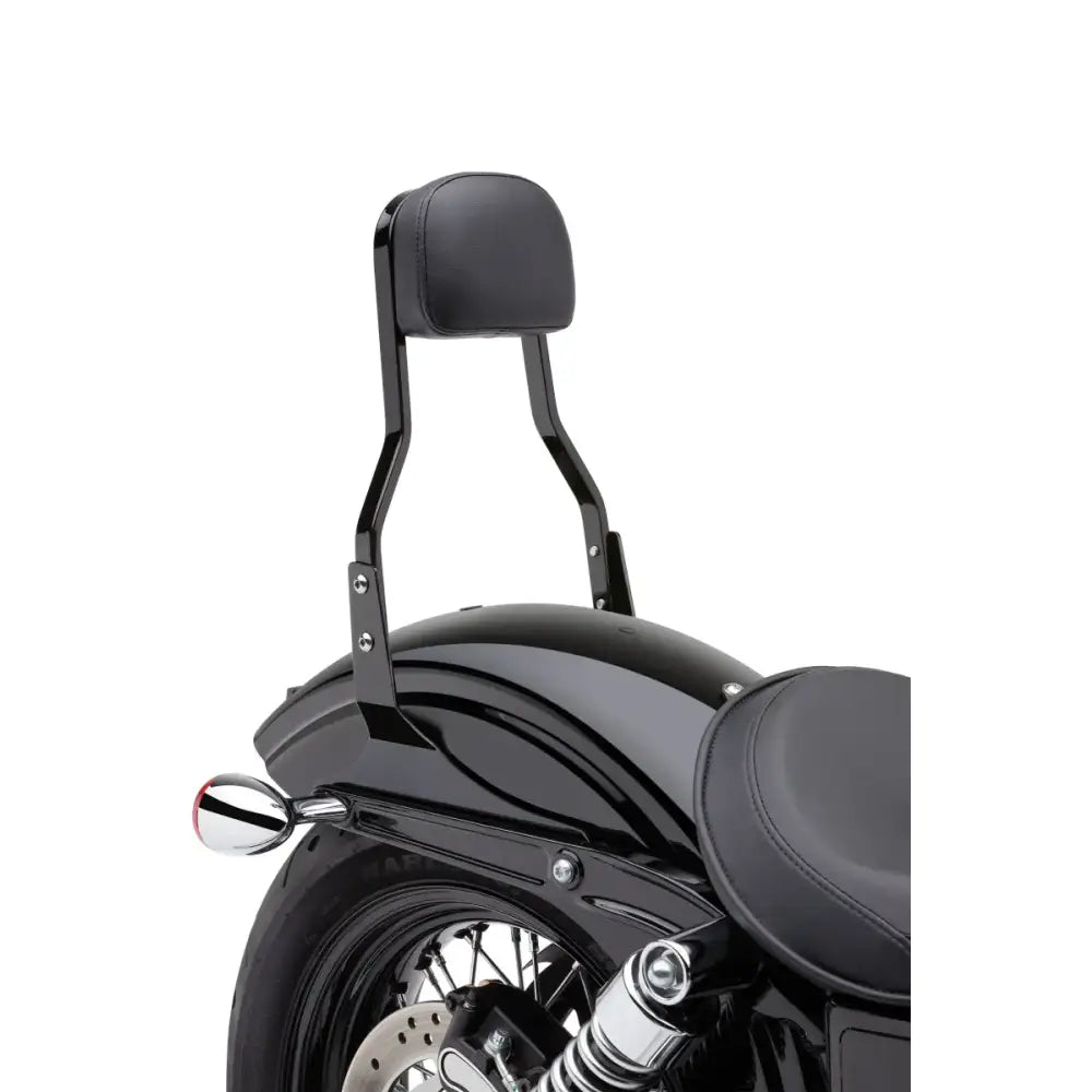 Short Sissy Bar Black Dyna 06 17 - COBRA