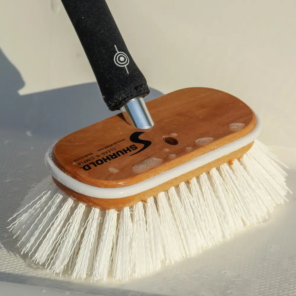 Shurhold IND Made In USA Scrub Brush 950 - White Deck Extra Stiff