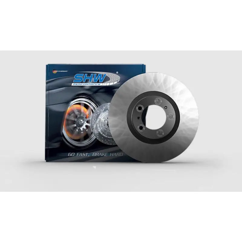 SHW Performance VFL37811 SHW 05-09 Volkswagen Touareg 3.2L/4.2L w/330mm Rotors Left Front Smooth MB Brake Rotor (7L6615301P) - VFL37811