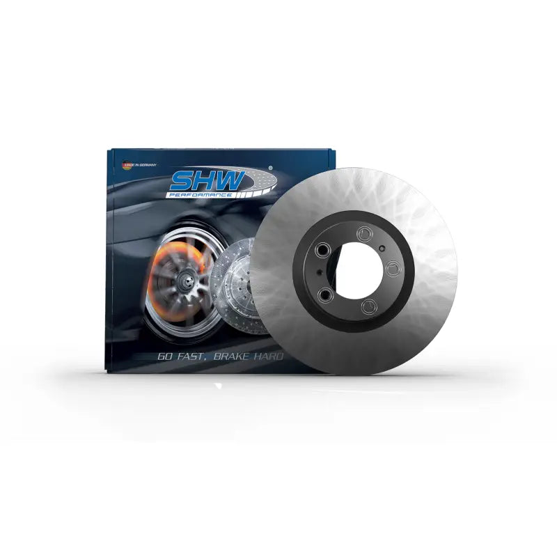 SHW Performance VFL37811 SHW 05-09 Volkswagen Touareg 3.2L/4.2L w/330mm Rotors Left Front Smooth MB Brake Rotor (7L6615301P) - VFL37811