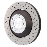 SHW 14-19 Porsche 911 GT3 4.0L w/o Ceramic Brake Right Front Drill-Dimp LW Brake Rotor (99135140681) - PFR41487