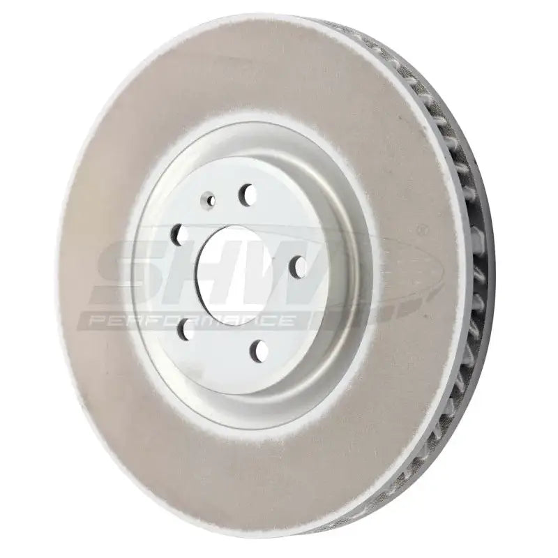 SHW 19-21 Porsche Macan S 3.0L Left Front Smooth Monobloc Brake Rotor - Truck & Automotive