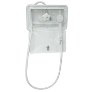 SHWRBOX-1-WHT Exterior Shower