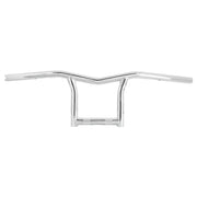 BURLY BRAND Sid 8" Bar 1" Tbw Chrome
