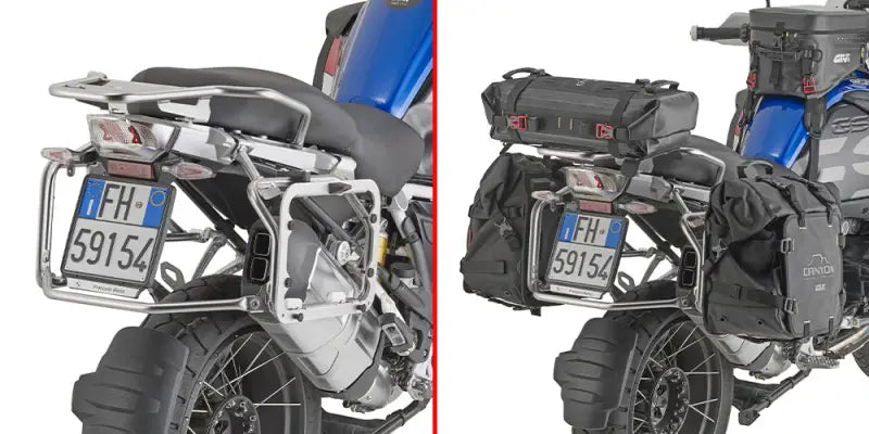 Motorcycle luggage rack system with Side Case Hardware Monokey for BMW, great rv parts & accessories