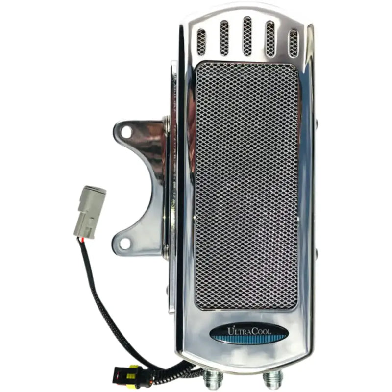 ULTRACOOL Side Mount Oil Cooler M8 Touring `17 23 Chrome