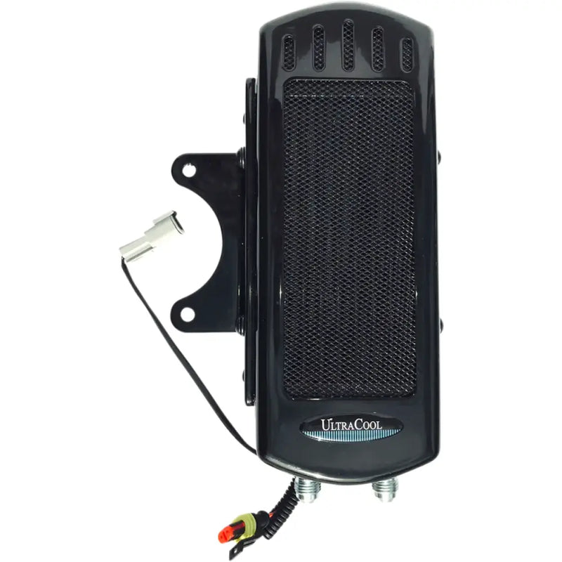 ULTRACOOL Side Mount Oil Cooler M8 Touring `17 23 Gloss Blk