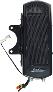 ULTRACOOL Side Mount Oil Cooler M8 Touring `17 23 Gloss Blk